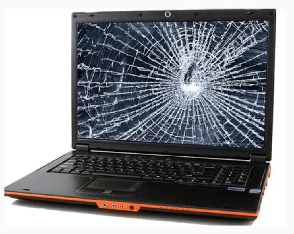 cracked computer screens