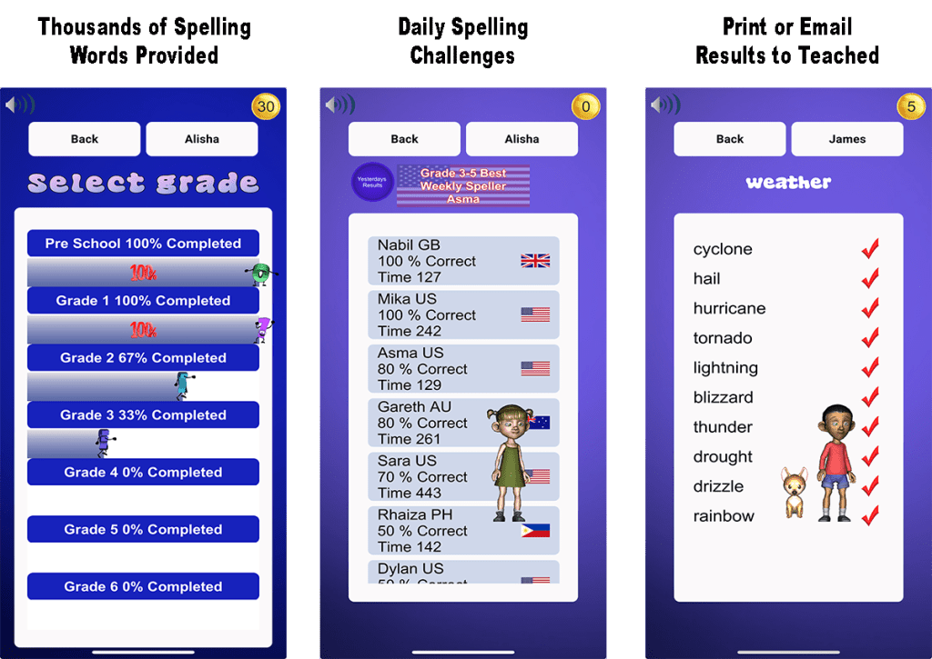 spelling bee app