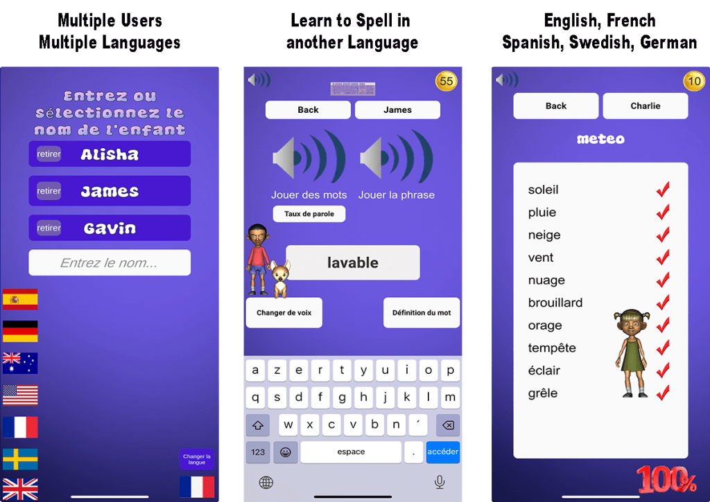 spelling app