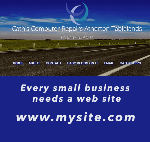 Every small business needs a web site